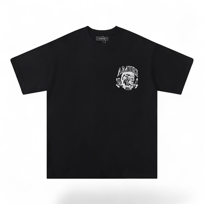 Playera Amiri �guila Salvaje Estilo Rock Streetwear