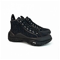 Dior B23 High-Top Black Oblique Sneaker